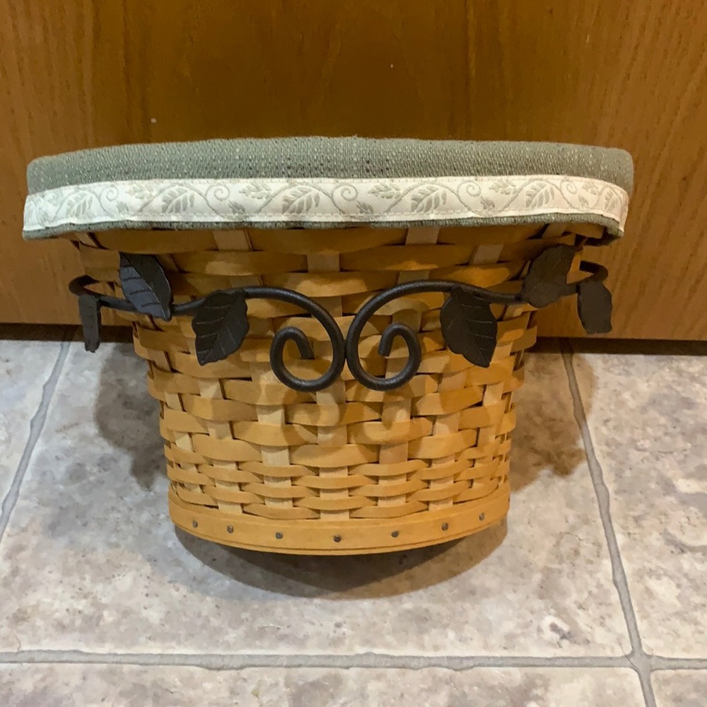 Longaberger Wall Vase (with accessories)